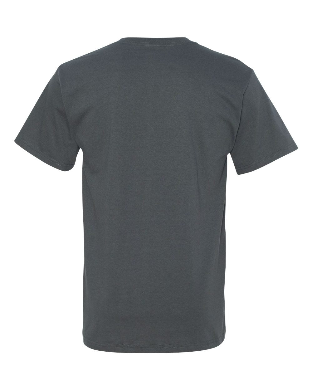 Fruit of the Loom Men's 6 Pack V-Neck T-Shirt, Charcoal Grey, Small