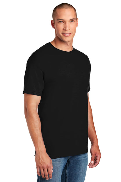Fruit of The Loom Men's Pocket Crew Neck T-Shirt (Pack of, Black, Size XX-Large