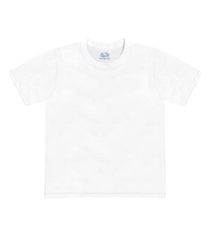 Fruit of the Loom Big Boys' Crew Neck Tee, White, Large, 5 Count