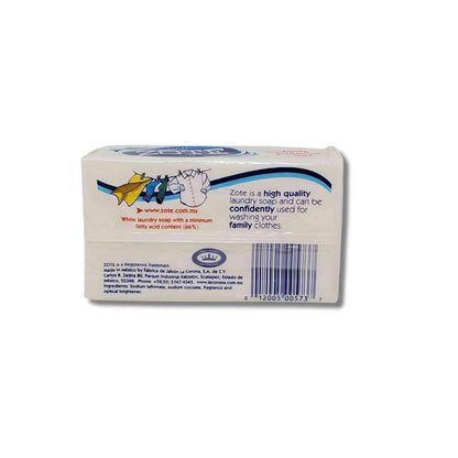 (PACK OF 3 BARS) Zote WHITE Laundry Bar Soap, with Even MORE Whitening Power & Satin Remover. Light Fresh Scent! Safe for delicate clothes! (3 Bars, 14.1oz Each Bar)