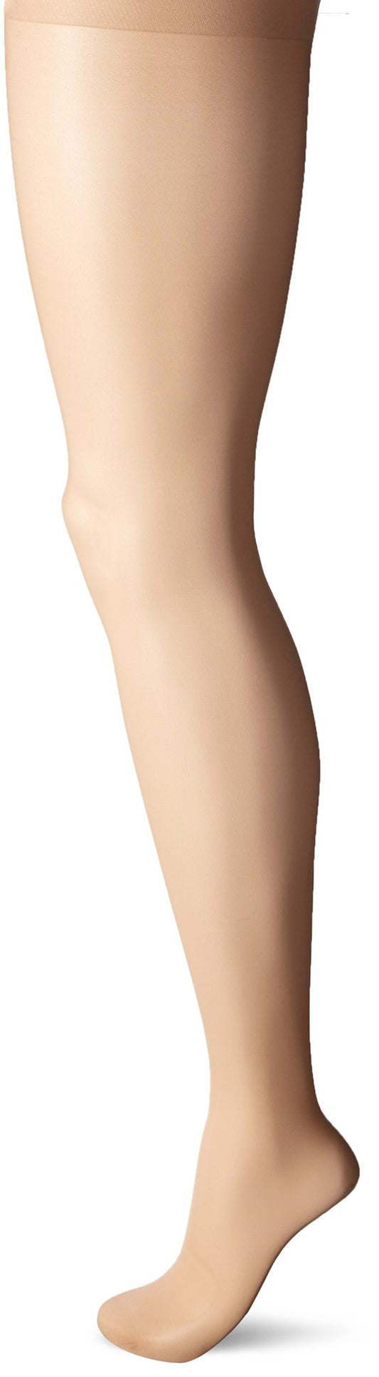 L'eggs Women's Sheer Energy 2 Pair Control Top Sheer Toe Medium Support Panty Hose, Nude, Q