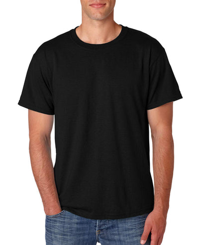 Jerzees Mens DRI-POWER Active Short Sleeve Crew T-Shirt, JZ29MR, 3X, Black