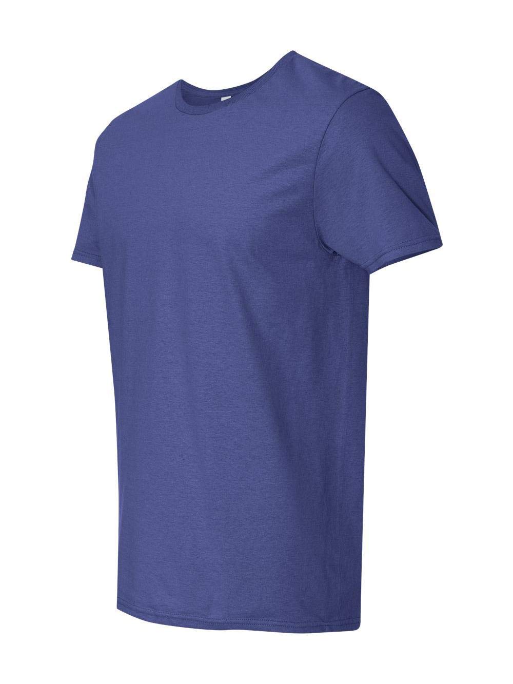 Fruit of the Loom Mens 4.7 oz. 100% Sofspun Cotton Jersey Crew T-Shirt(SF45R)-Athletic HEATHER-3XL