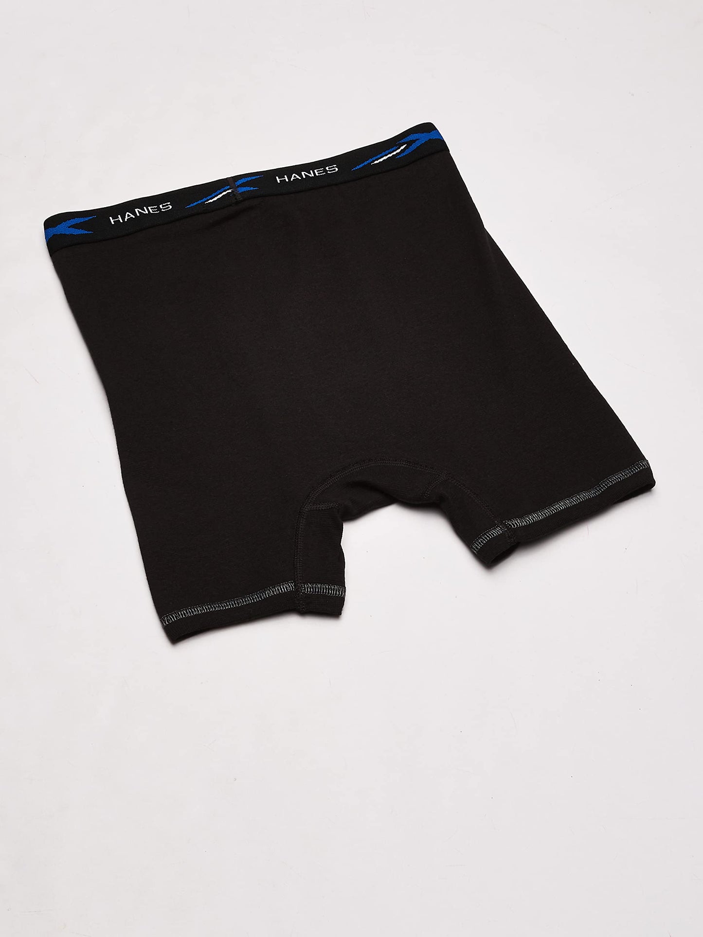 Hanes 5-Pack Men's X-Temp Comfort Cool Boxer Briefs, Black/Gray, X-Large