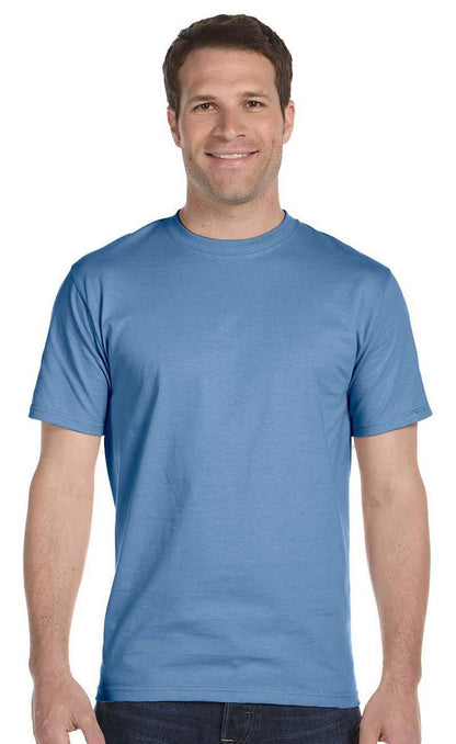 Hanes Beefy-T Adult Short-Sleeve T-Shirt 5180 Light Steel 5XL