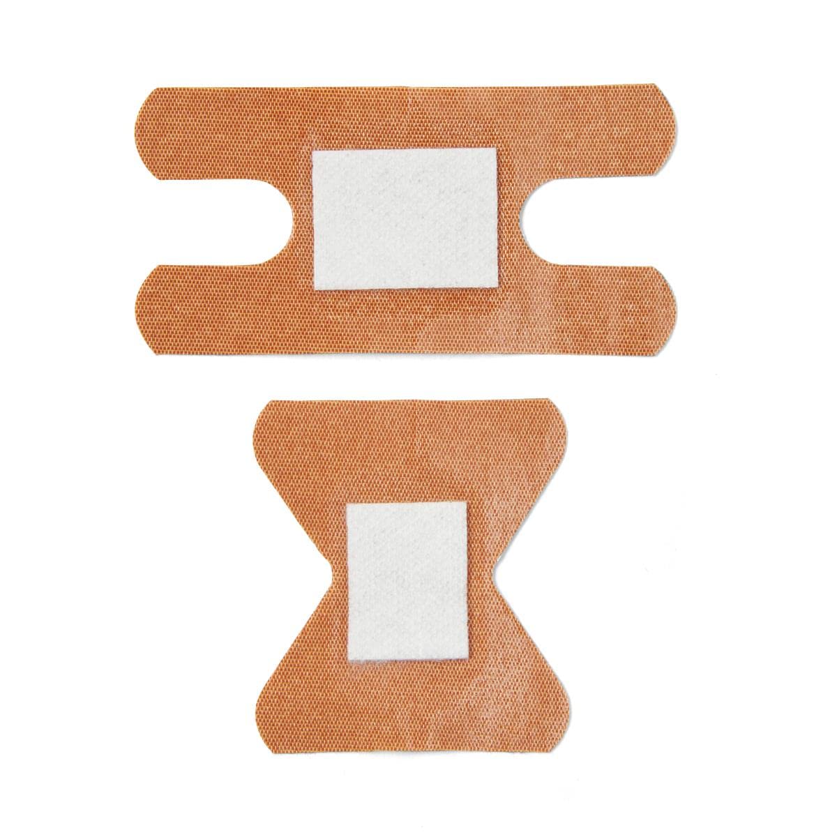 CURAD Flex-Fabric Finger and Knuckle Bandages, Assorted Sizes, Box of 20