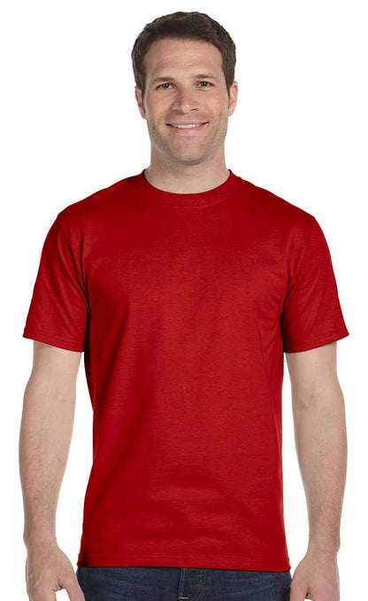 Hanes Beefy-T Adult Short-Sleeve T-Shirt 5180 Light Steel 5XL