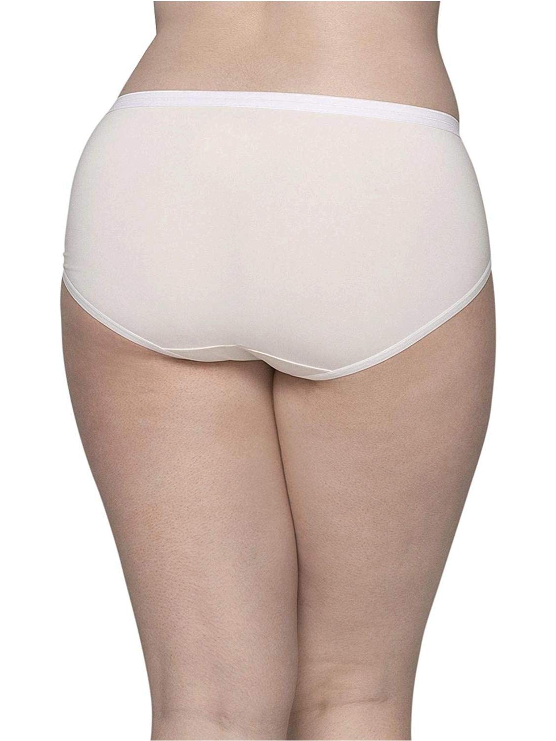 Fruit Of The Loom Womens Fit For Me Plus Size Underwear, Designed To Your Curves, Brief - Microfiber - Assorted, 12 Plus