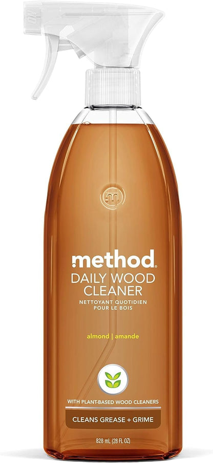Method Wood for Good Daily Clean Almond, 28 fl oz (Pack of 2)