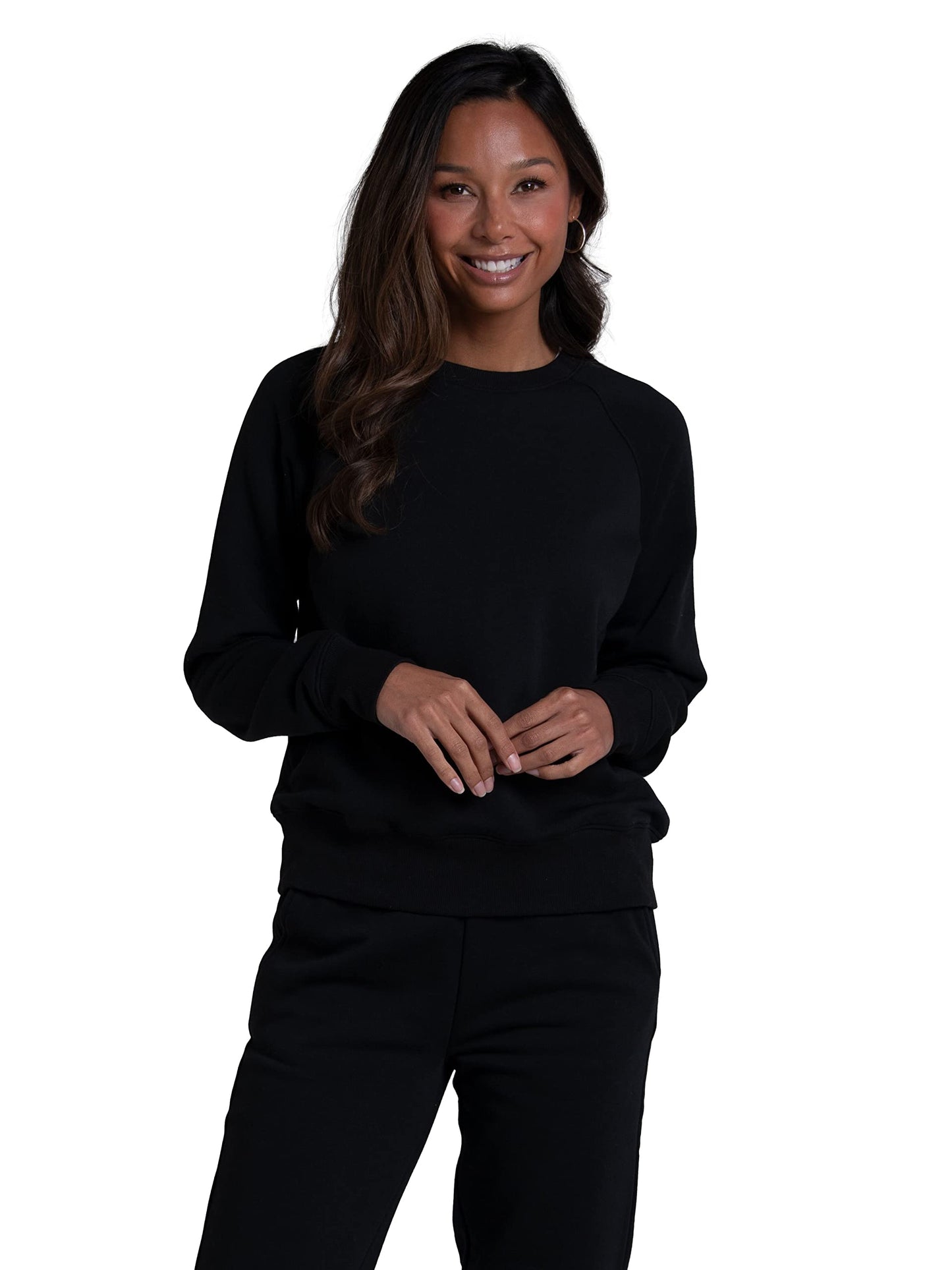 Fruit of the Loom Women's Crafted Comfort Sweatshirts, Pants, & Tri-Blend Tees, Ruby Wine