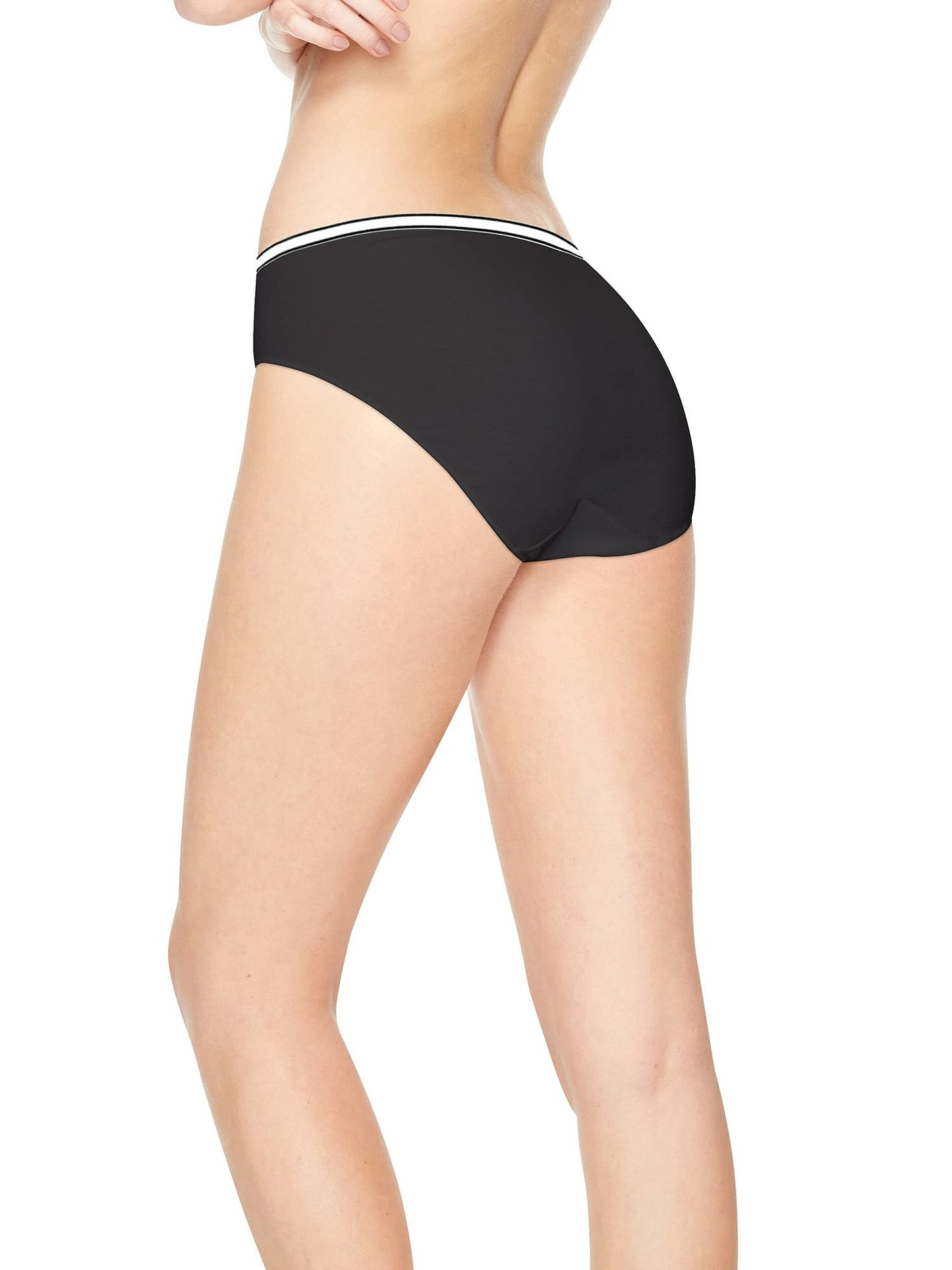 Hanes Women's 8-Pack Cotton Stretch Brief (Bonus +2) (10, Assorted Colors)