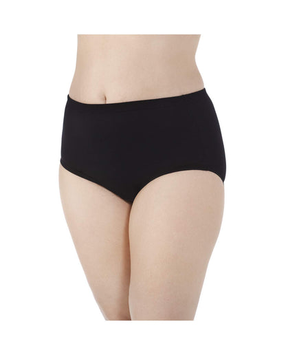 Fruit Of The Loom Women's Plus-Size 5 Pack Fit For Me Breathable Brief, Assorted, 1X/9