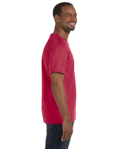 Jerzees Dri-Power Mens Active T-Shirt Medium Vintage Heather Red