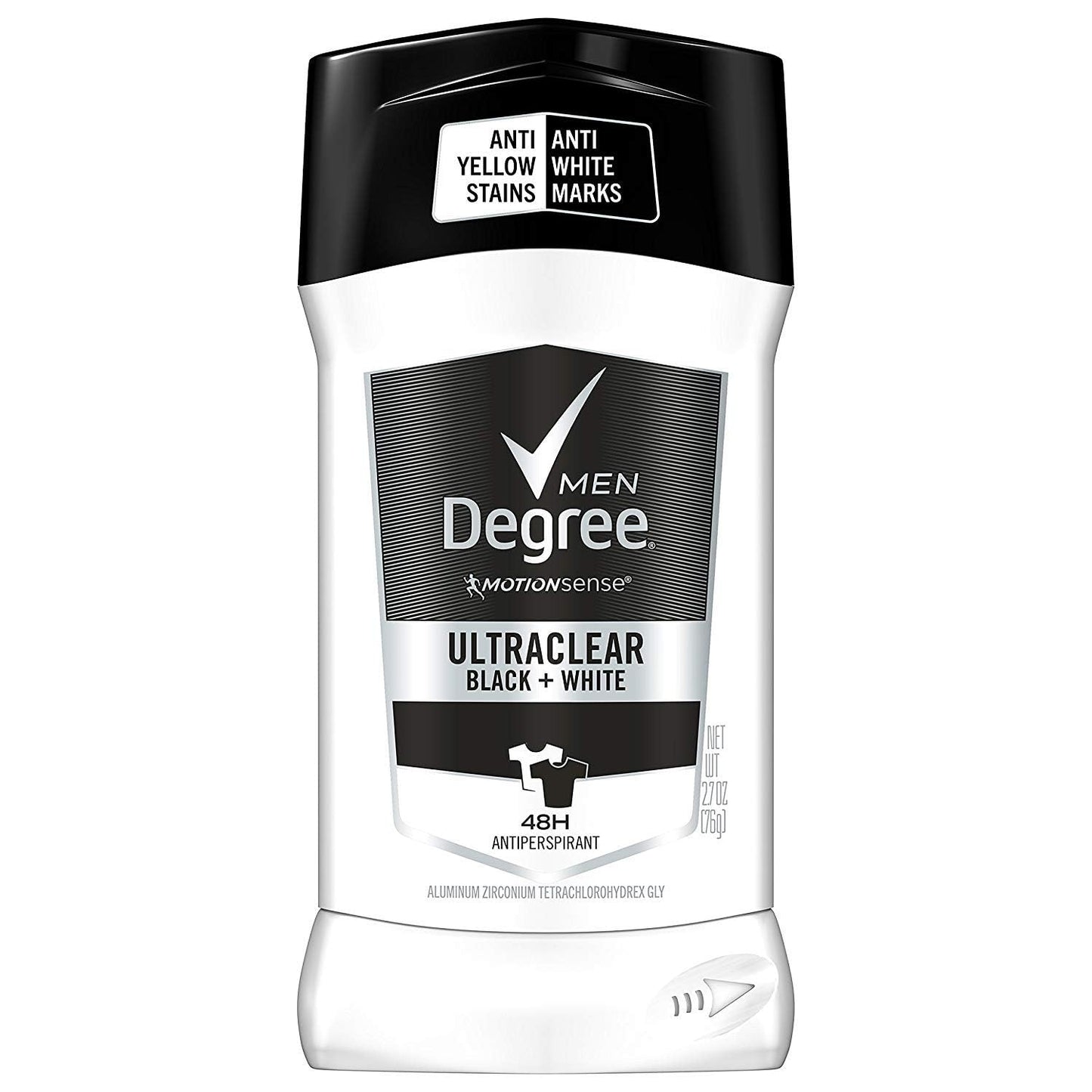 Degree Men Ultra Clear Black + White Antiperspirant and Deodorant (Pack of 2)