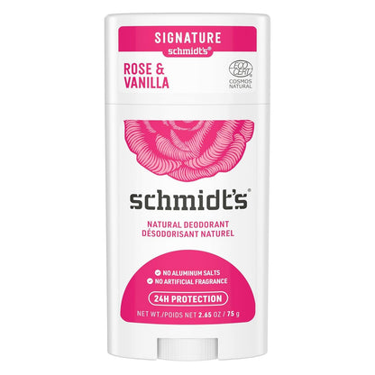 Schmidt's Aluminum Free Natural Deodorant for Women and Men, Hemp Seed Oil and Sage for Sensitive Skin with 24 Hour Odor Protection, Certified Cruelty Free, Vegan Deodorant, 3.25 oz,vetiver,sage,WHITE