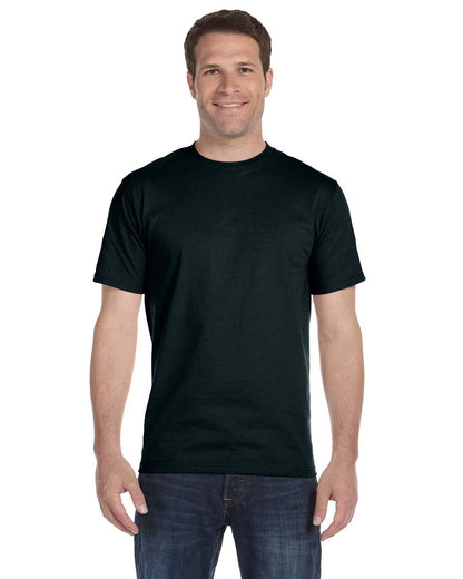 Hanes Classics Men's Traditional Fit Dyed Black Crewneck Undershirt