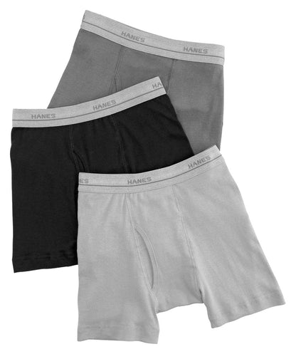 Hanes Boys' Red Label Tartan Boxer - Assorted Plaid - XLarge