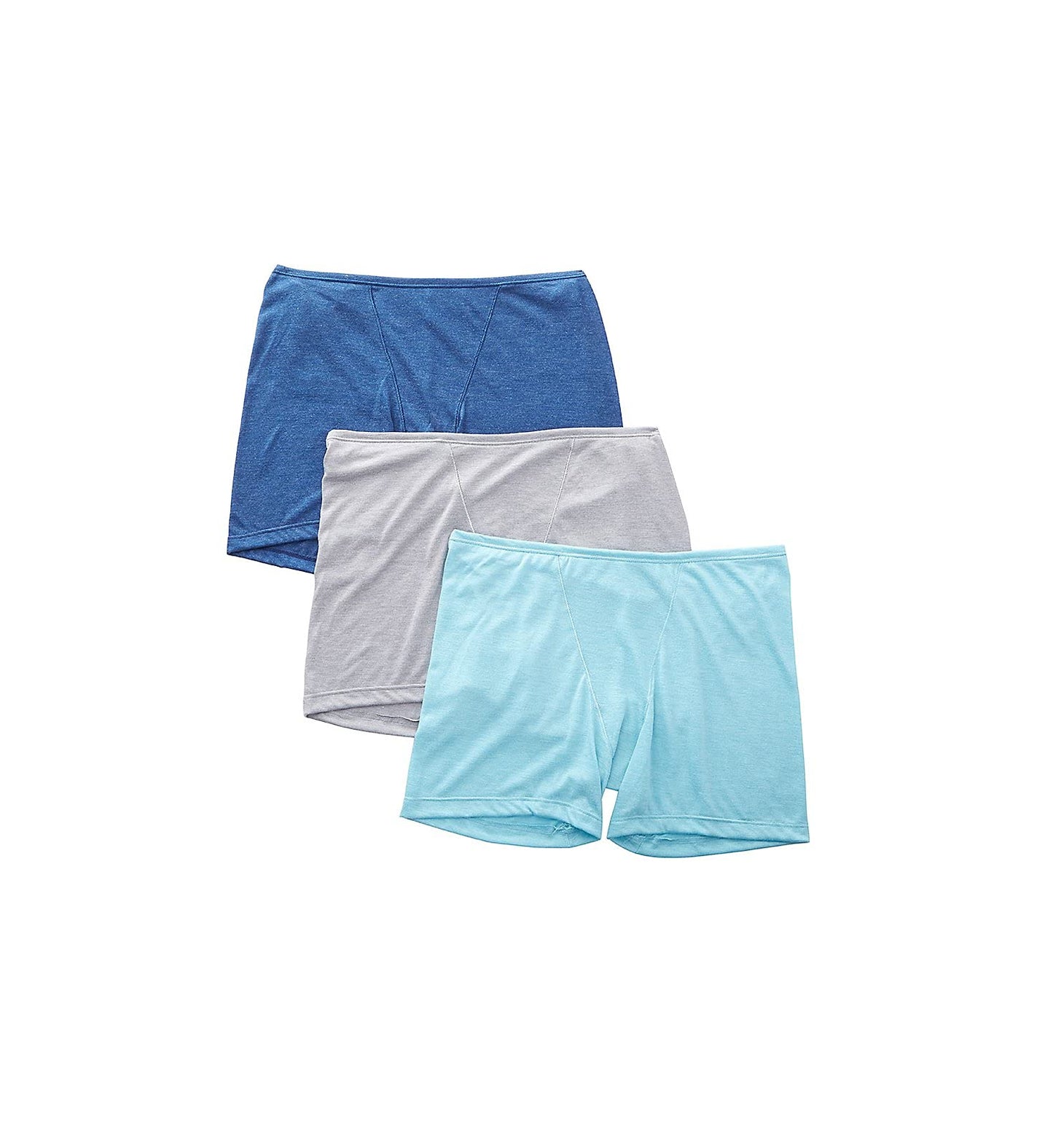 Hanes Ultimate Women's 4-Pack Hi-Cut Panties, White, 8