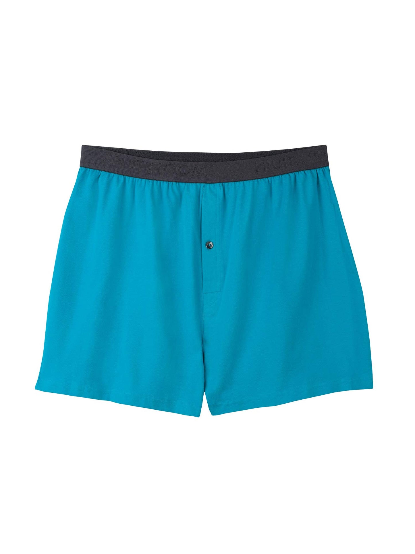 Fruit of the Loom Men's Knit Boxers 5-Pack Breathable Cooling Cotton Micro-Mesh Soft Flex Waistband