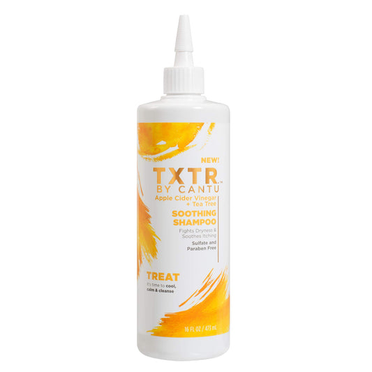 Cantu Txtr By Apple Cider Vinegar + Tea Tree Soothing Shampoo - 16 Fl Oz, 16 Oz