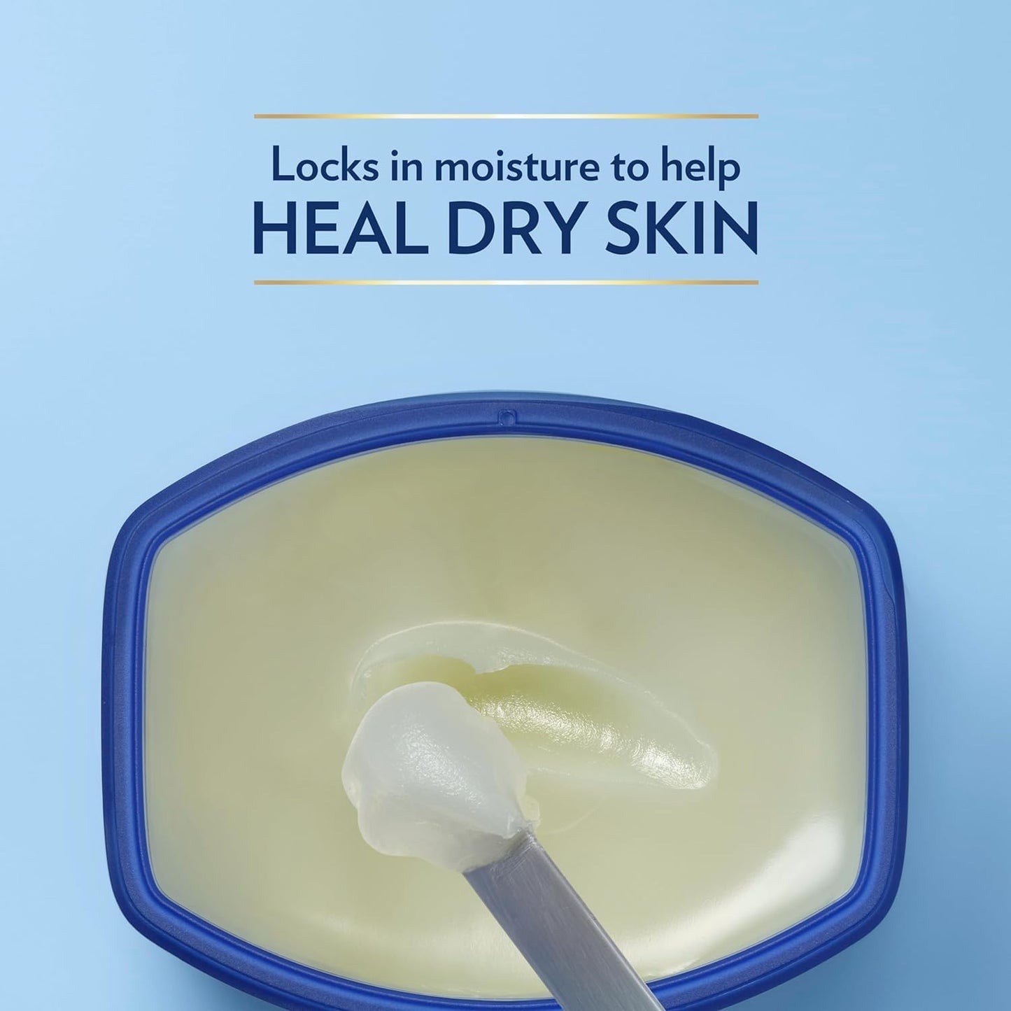 Vaseline Petroleum Jelly Travel Size Pure BlueSeal Original 1.7oz (50ml) (3 Pack)