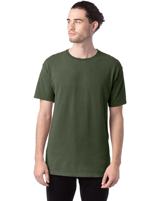 Hanes ComfortWash Garment Dyed T-Shirt - GDH100 - L - Moss