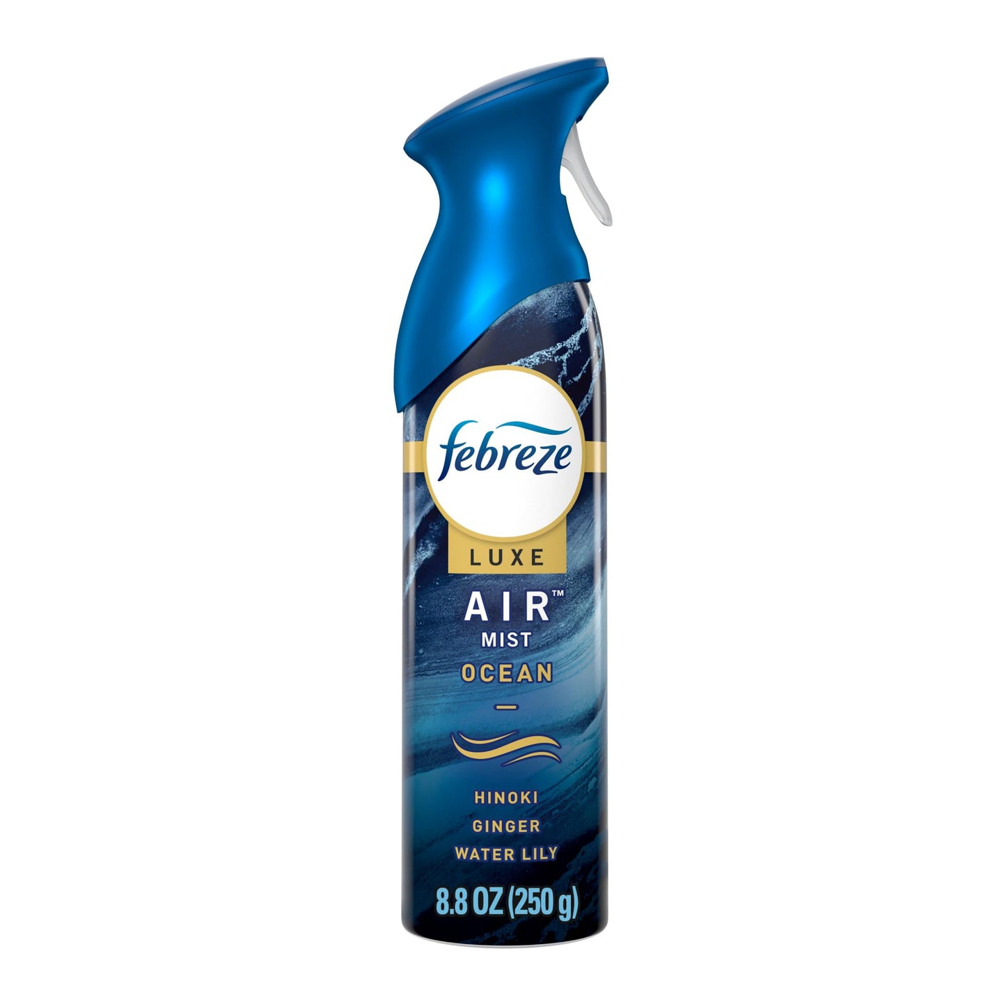 Febreze Air Ocean Breeze Scent Odor Eliminator 8.8 oz. Aerosol - Case Of: 16