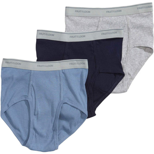 Fruit of the Loom Men's Fashion Brief (Pack of 6) (6-Pack Assorted Fashion Briefs, XXX-Large)