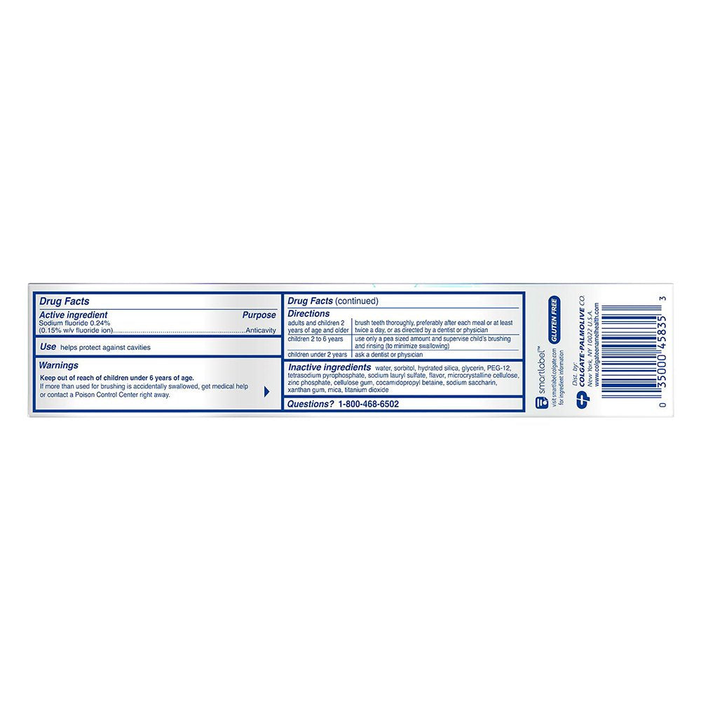 Colgate Enamel Health Whitening Toothpaste, Clean Mint, 6.0 oz