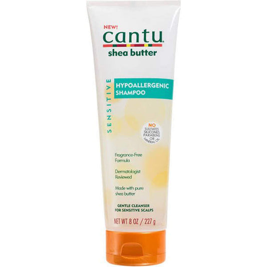Cantu Shea Butter Shampoo Hypoallergenic 8 Ounce (236ml) (6 Pack)
