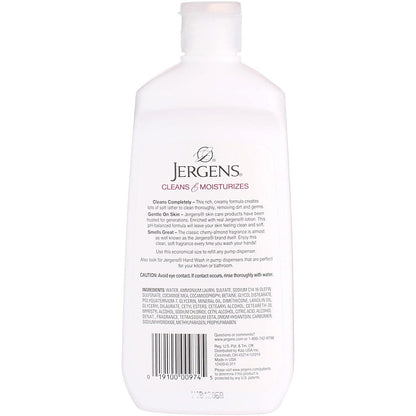 Jergens Extra Moisturizing Liquid Hand Wash Refill, 16 Ounces (Pack of 3)