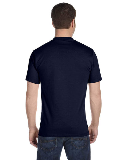 byHanes Hanes Men's Tagless ComfortSoft Crewneck T-Shirt (Pack Of 5) (Navy, Small)