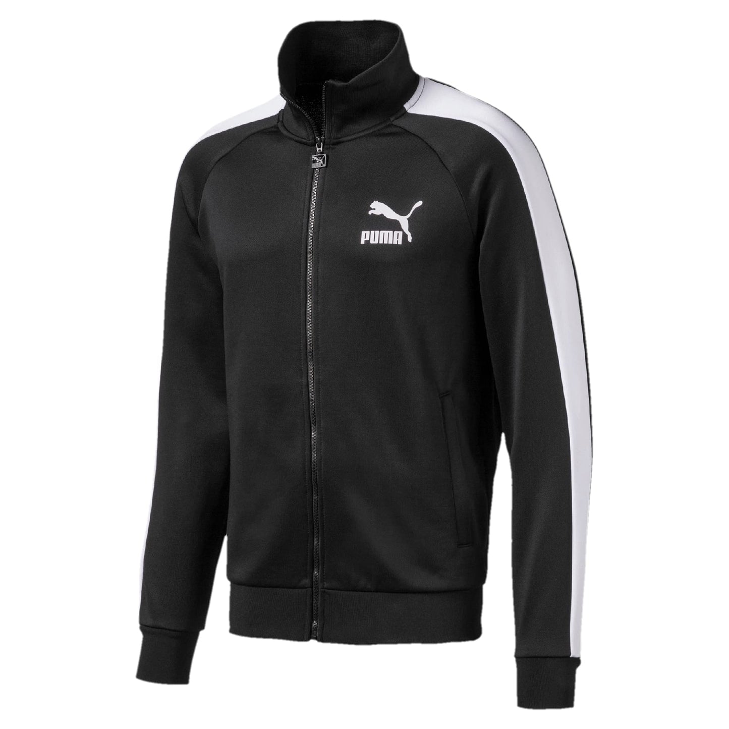 PUMA Men's Iconic T7 Track Jacket, Black, S