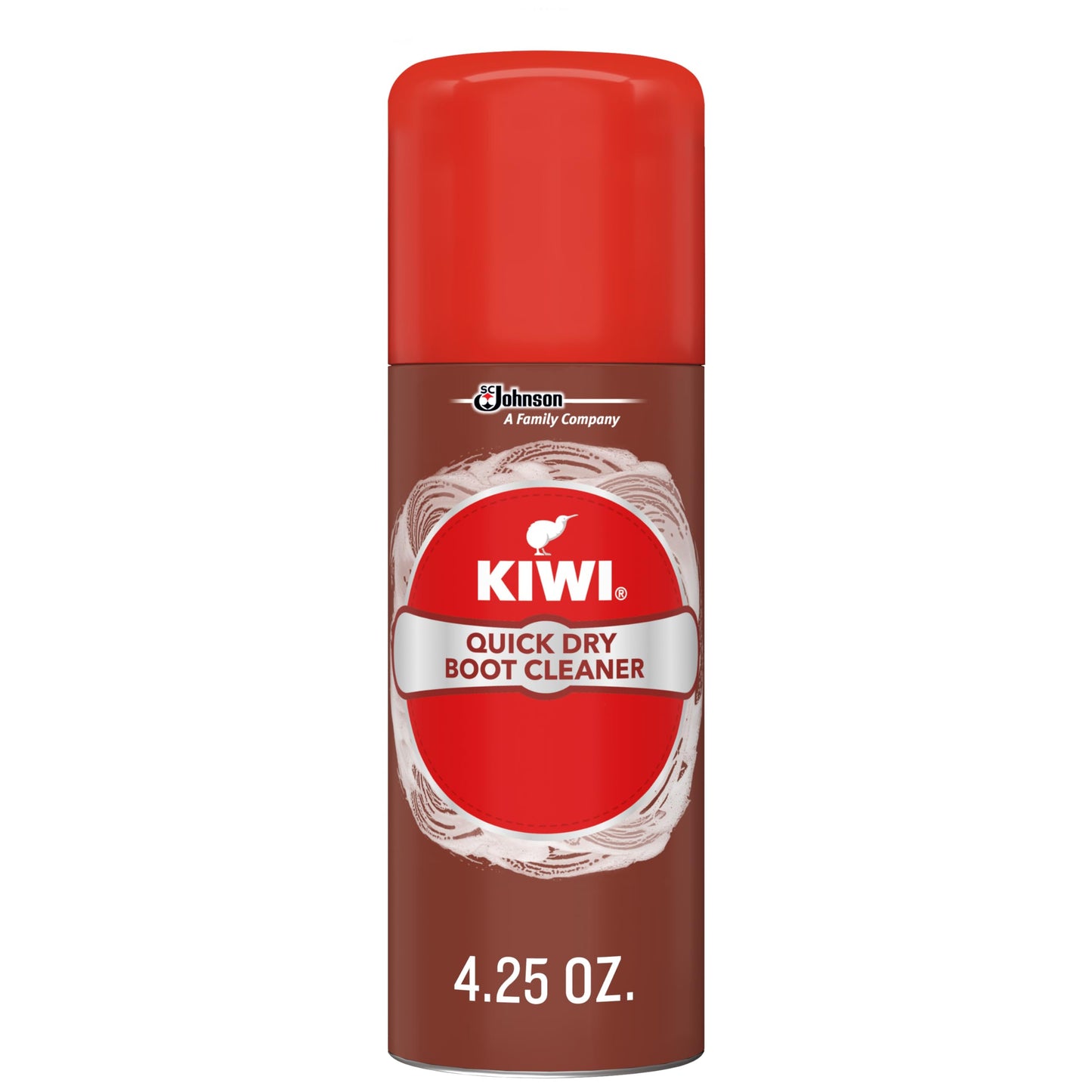 KIWI Quick Dry Boot Cleaner, 5.5 oz (1 Aerosol Spray)