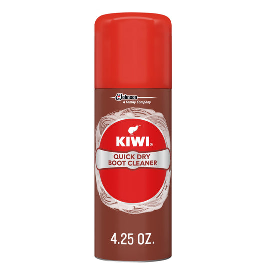 KIWI Quick Dry Boot Cleaner, 5.5 oz (1 Aerosol Spray)