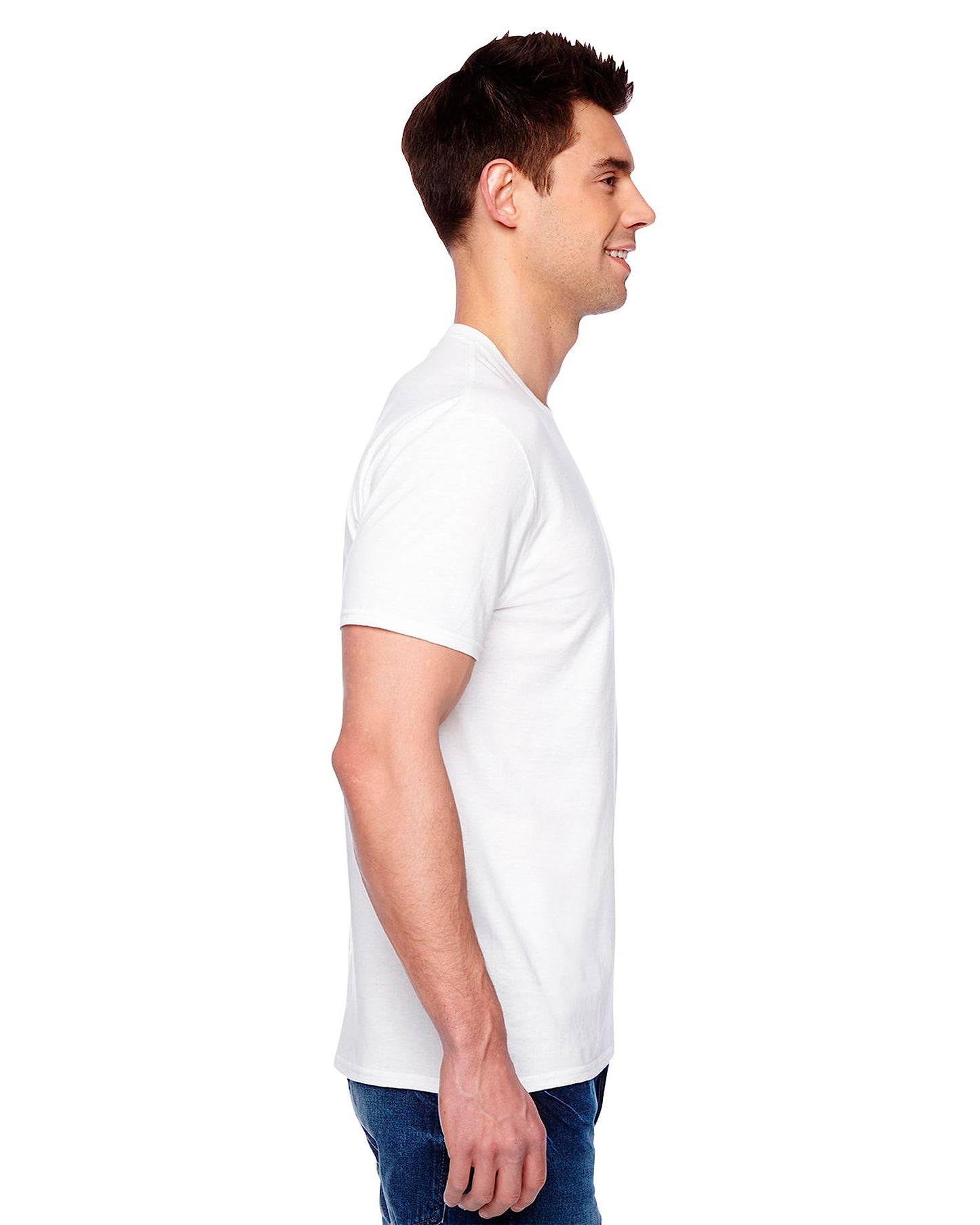 Fruit Of The Loom Men's Cotton Crew-Neck Tagless Undershirts Tanks T-Shirts
