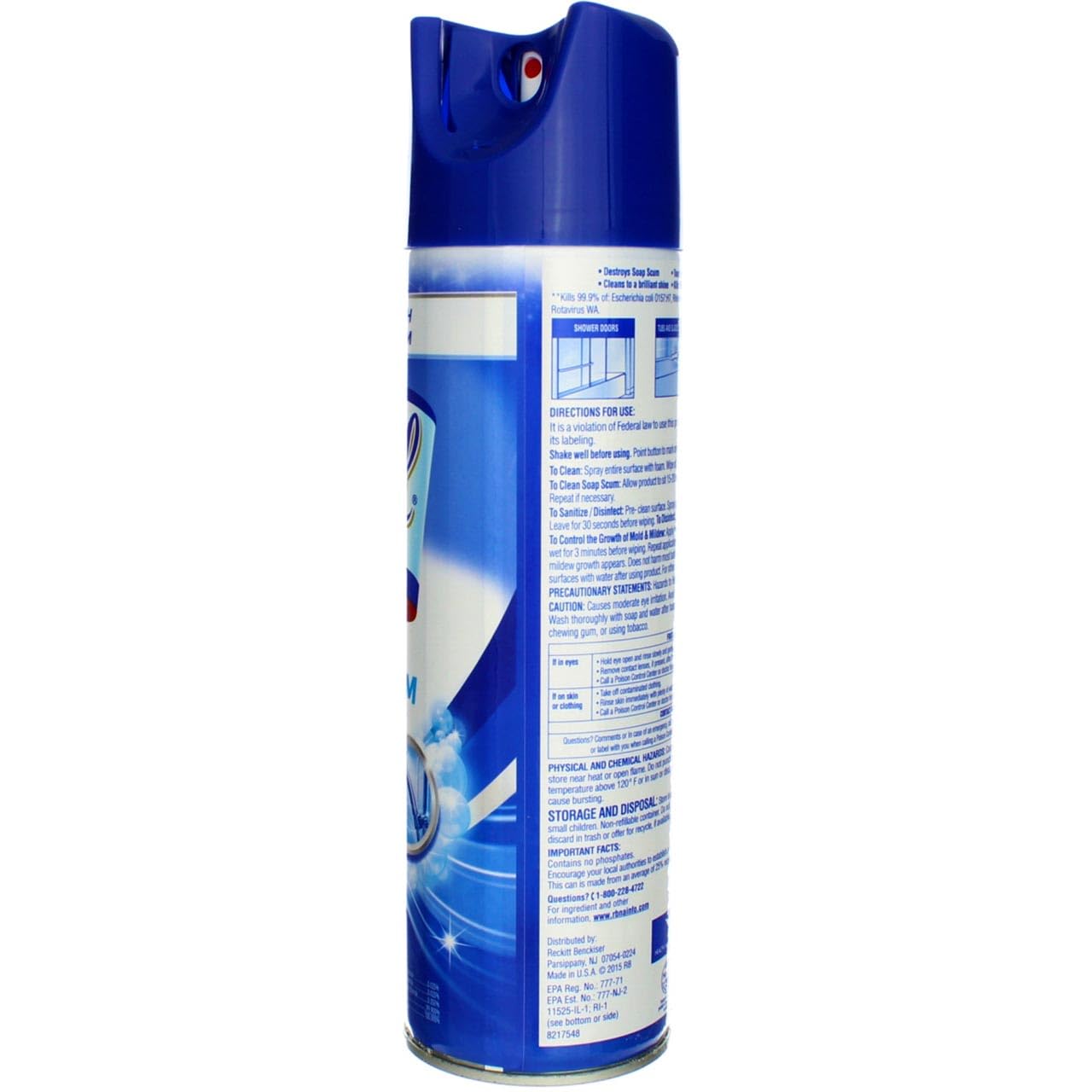 Lysol Bathroom Cleaner Spray, Island Breeze 24 oz (Pack of 5)