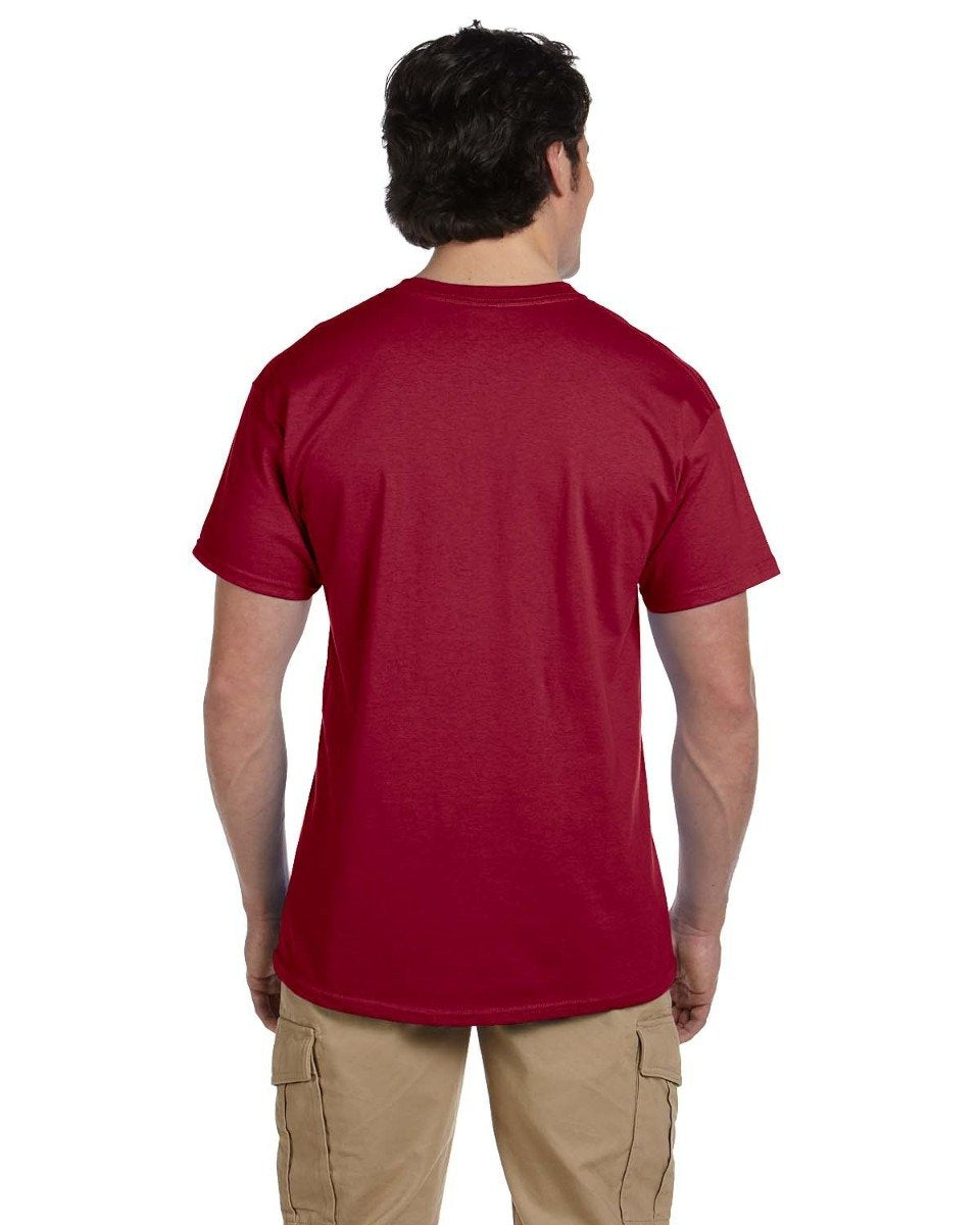 Fruit of the Loom Men's Short Sleeve Crew Tee, XX-Large - Cardinal