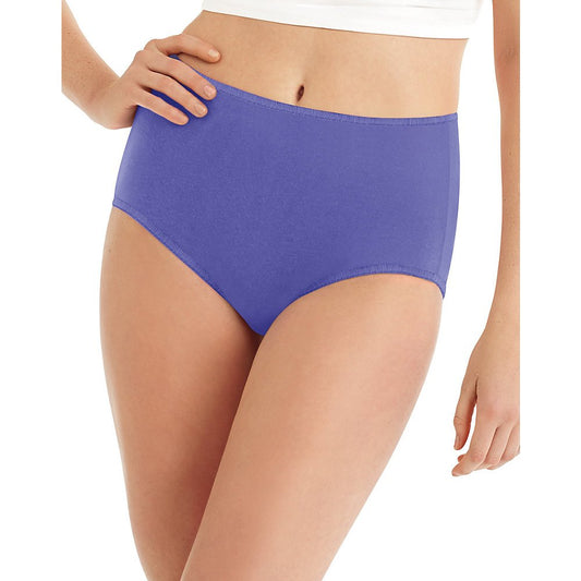Hanes womens Microfiber Brief Multipack, Assorted,9