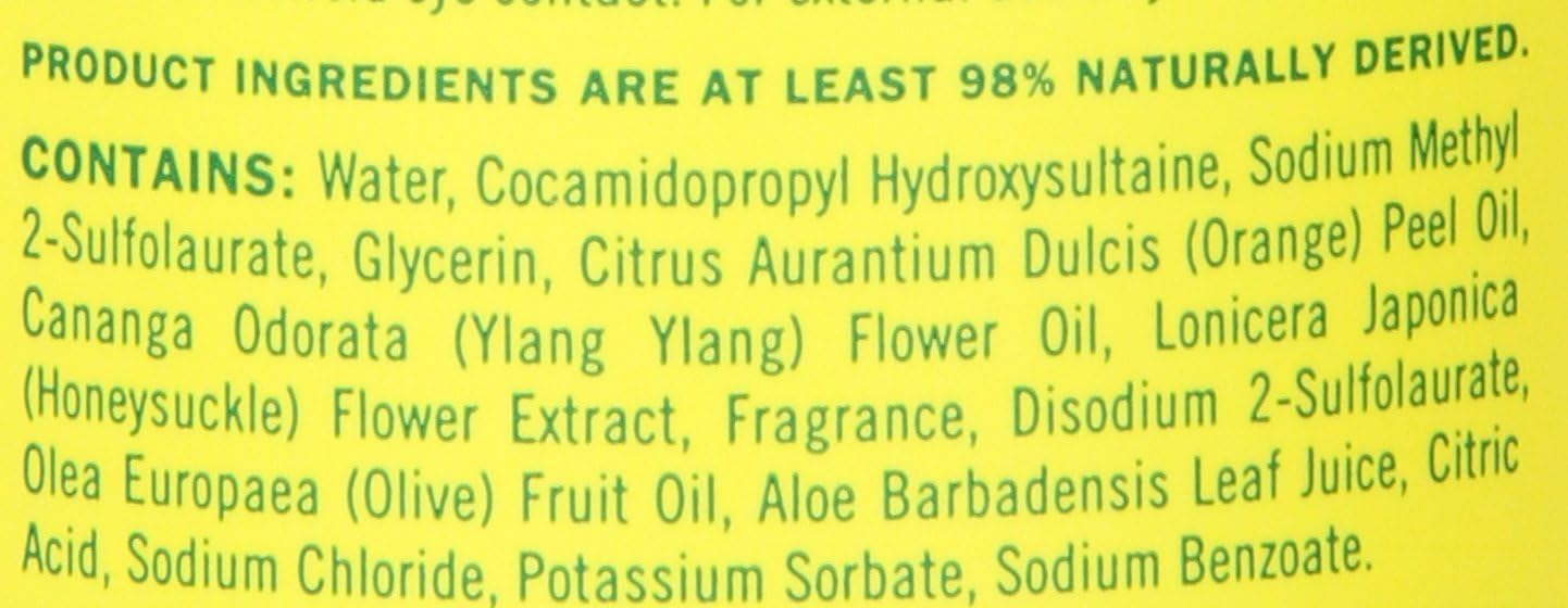 MRS. MEYER'S CLEAN DAY Hand Soap, Made with Essential Oils, Honeysuckle, 12.5 Fl oz (Pack of 2)