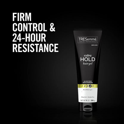 TRESemm? TRES Two Hair Gel Extra Hold 9 oz(Pack of 8)