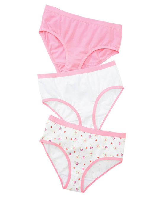 Hanes Girls briefs Cotton Stretch Comfort 3pack, size 14, Assorted