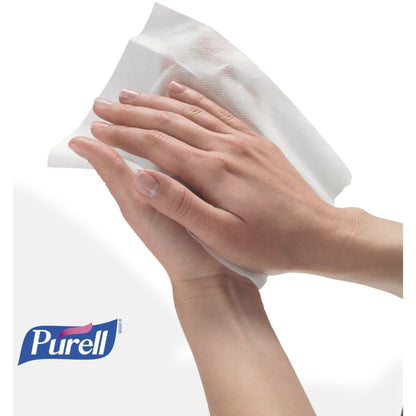 Purell Premoistened Sanitizing Hand Wipes,Fragrance Free, 100/Box
