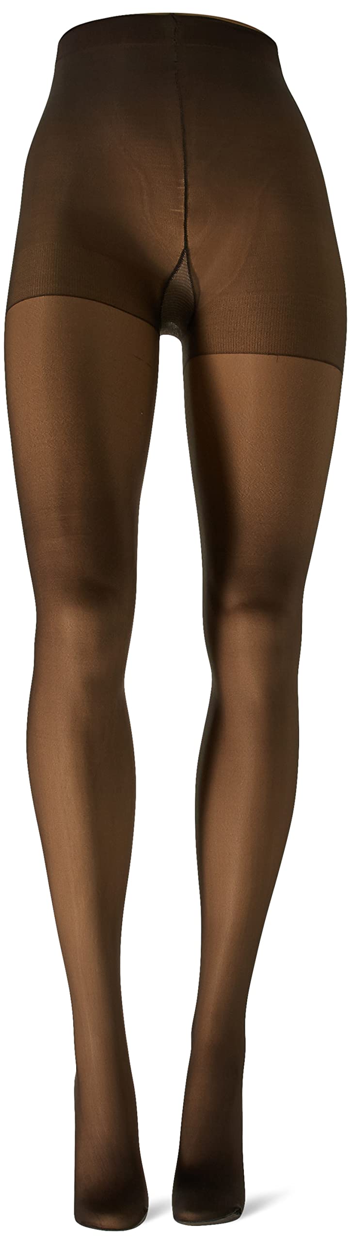 L'eggs Women's Sheer Energy Control Top Toe Pantyhose, Off Black, Q