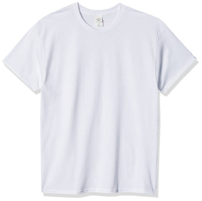 Hanes Men's Ecosmart T-Shirt (Pack of 6), White, Medium