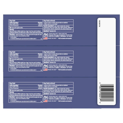 Crest 3D White Arctic Fresh Teeth Whitening Toothpaste, 3.8 oz (Pack of 3)