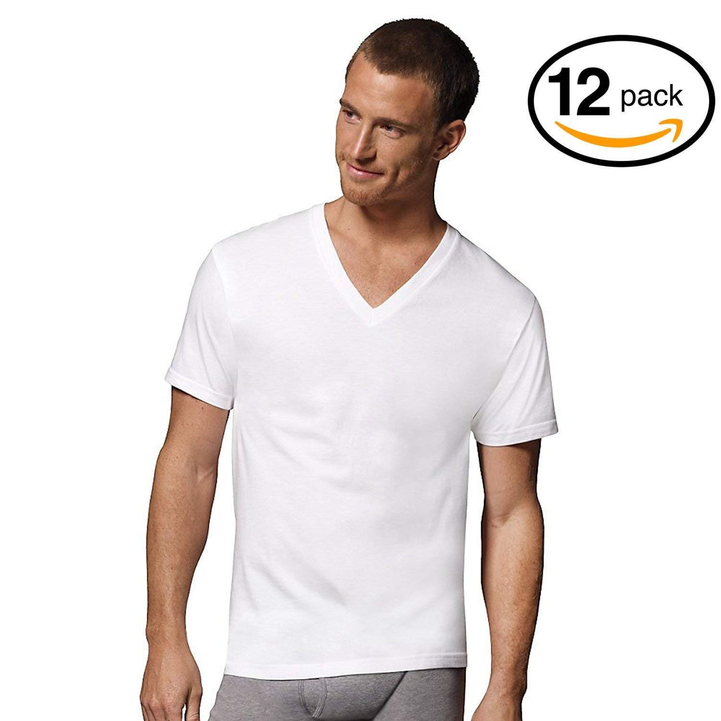 Hanes Men's White A-Shirt 3-Pack White Color (White, X-Large Tall)