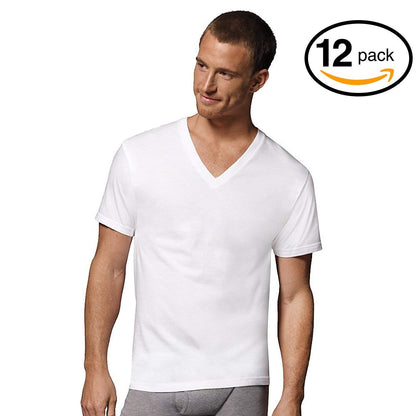 Hanes Men's White A-Shirt 3-Pack White Color (White, X-Large Tall)