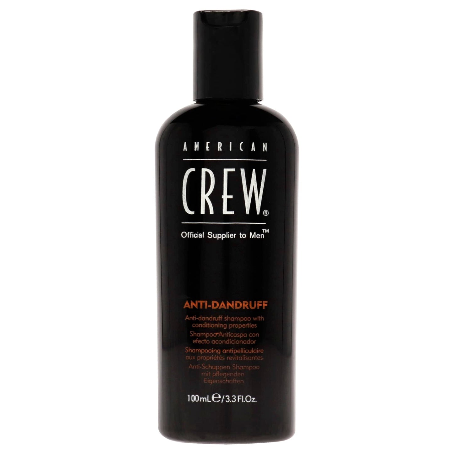 American Crew Men's Shampoo, Anti-Dandruff Shampoo, 3.3 Fl Oz