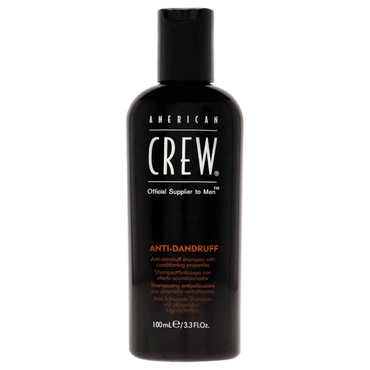 American Crew Men's Shampoo, Anti-Dandruff Shampoo, 3.3 Fl Oz